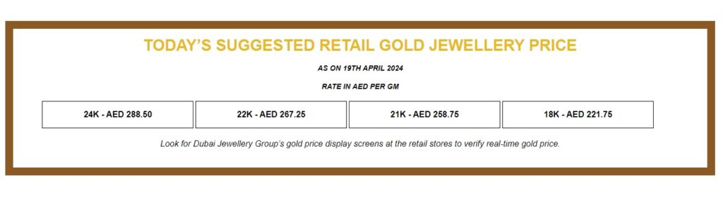 Gold prices in UAE rise amid growing Middle East tensions