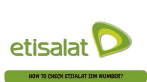 How to check etisalat sim number